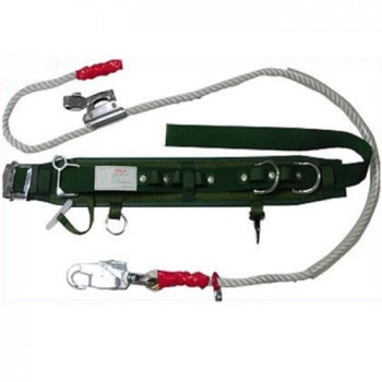 เข็มขัดปีนเสาไฟแบบคาดเอว Lanyard pole climbing